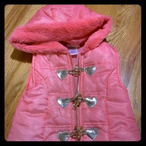 Girls Hot Pink Vest